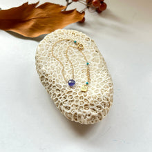 画像をギャラリービューアに読み込む, タンザナイトのブレスレット/マロンカボ