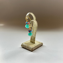 画像をギャラリービューアに読み込む, ✨NEW✨ シェル型 天然石のブーケピアス(タイプ⓵~⑩お選び下さい)