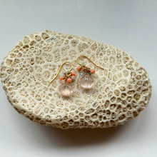 画像をギャラリービューアに読み込む, ✨NEW✨ シェル型 天然石のブーケピアス(タイプ⓵~⑩お選び下さい)