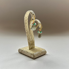 画像をギャラリービューアに読み込む, ✨NEW✨ シェル型 天然石のブーケピアス(タイプ⓵~⑩お選び下さい)