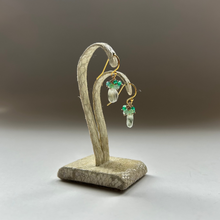 画像をギャラリービューアに読み込む, ✨NEW✨ シェル型 天然石のブーケピアス(タイプ⓵~⑩お選び下さい)