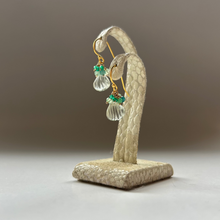 画像をギャラリービューアに読み込む, ✨NEW✨ シェル型 天然石のブーケピアス(タイプ⓵~⑩お選び下さい)