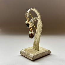 画像をギャラリービューアに読み込む, ✨NEW✨ シェル型 天然石のブーケピアス(タイプ⓵~⑩お選び下さい)