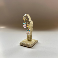 画像をギャラリービューアに読み込む, ✨NEW✨ シェル型 天然石のブーケピアス(タイプ⓵~⑩お選び下さい)