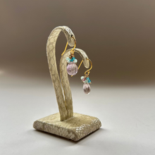 画像をギャラリービューアに読み込む, ✨NEW✨ シェル型 天然石のブーケピアス(タイプ⓵~⑩お選び下さい)