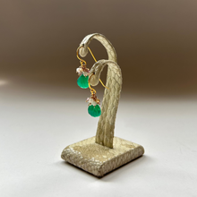 画像をギャラリービューアに読み込む, ✨NEW✨ シェル型 天然石のブーケピアス(タイプ⓵~⑩お選び下さい)