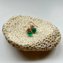 画像をギャラリービューアに読み込む, ✨NEW✨ シェル型 天然石のブーケピアス(タイプ⓵~⑩お選び下さい)