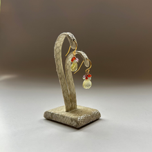 画像をギャラリービューアに読み込む, ✨NEW✨ シェル型 天然石のブーケピアス(タイプ⓵~⑩お選び下さい)