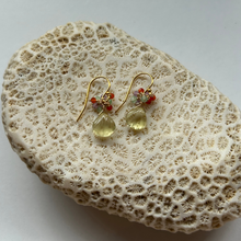 画像をギャラリービューアに読み込む, ✨NEW✨ シェル型 天然石のブーケピアス(タイプ⓵~⑩お選び下さい)