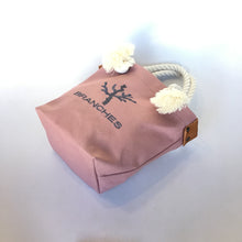 画像をギャラリービューアに読み込む, BRANCHES オリジナル トートバッグ *珊瑚刺繍入り*スモーキーコーラル~グレー刺繍