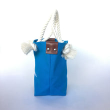 画像をギャラリービューアに読み込む, BRANCHES オリジナル トートバッグ *珊瑚刺繍入り*スカイブルー~白刺繡