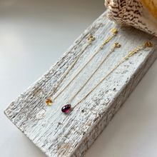 画像をギャラリービューアに読み込む, スぺサタイトガーネットのブレスレット