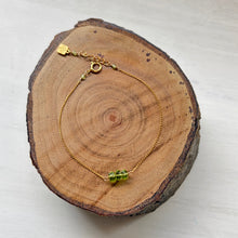 画像をギャラリービューアに読み込む, NEW✨【8月誕生石】ペリドットのブレスレット /ボタンカット