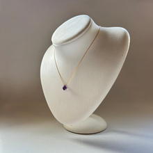 画像をギャラリービューアに読み込む, アメシストのネックレス/ツイスト