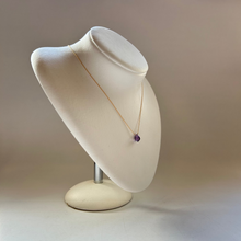 画像をギャラリービューアに読み込む, アメシストのネックレス/ツイスト