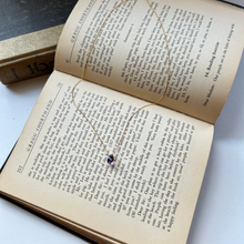 画像をギャラリービューアに読み込む, アメシストのネックレス/ツイスト