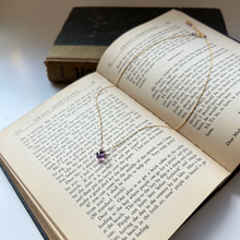 画像をギャラリービューアに読み込む, アメシストのネックレス/ツイスト