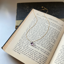 画像をギャラリービューアに読み込む, アメシストのネックレス/ツイスト