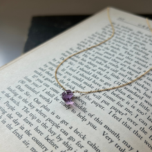 画像をギャラリービューアに読み込む, アメシストのネックレス/ツイスト
