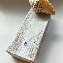 画像をギャラリービューアに読み込む, アメシストのネックレス/ツイスト