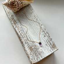 画像をギャラリービューアに読み込む, アメシストのネックレス/ツイスト