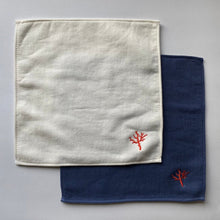 画像をギャラリービューアに読み込む, BRANCHES オリジナル 珊瑚刺繍入りミニハンカチタオル