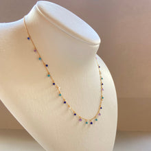 画像をギャラリービューアに読み込む, ラピスラズリの つぶつぶネックレス