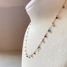 画像をギャラリービューアに読み込む, ラピスラズリの つぶつぶネックレス