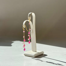 画像をギャラリービューアに読み込む, ルビー ロングピアス