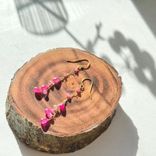 画像をギャラリービューアに読み込む, ルビー ロングピアス