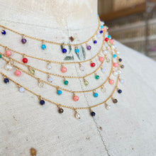 画像をギャラリービューアに読み込む, ラピスラズリの つぶつぶネックレス