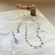 画像をギャラリービューアに読み込む, ラピスラズリの つぶつぶネックレス