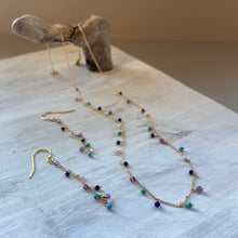 画像をギャラリービューアに読み込む, ラピスラズリの つぶつぶネックレス