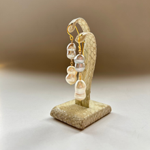 画像をギャラリービューアに読み込む, 淡水twin'sパールピアス(2粒)