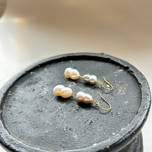 画像をギャラリービューアに読み込む, 淡水twin'sパールピアス(2粒)