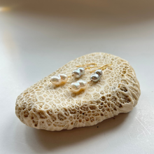 画像をギャラリービューアに読み込む, 淡水twin'sパールピアス(2粒)