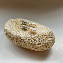 画像をギャラリービューアに読み込む, 淡水twin'sパールピアス(2粒)