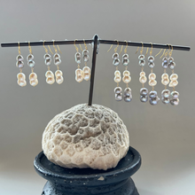 画像をギャラリービューアに読み込む, 淡水twin'sパールピアス(2粒)