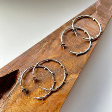 画像をギャラリービューアに読み込む, 🔹サージカルステンレス🔹 コーラルフープピアス / 鏡面