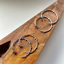 画像をギャラリービューアに読み込む, 🔹サージカルステンレス🔹 コーラルフープピアス / つや消し