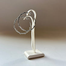 画像をギャラリービューアに読み込む, 🔹サージカルステンレス🔹 コーラルフープピアス / つや消し