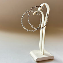 画像をギャラリービューアに読み込む, 🔹サージカルステンレス🔹 コーラルフープピアス / つや消し