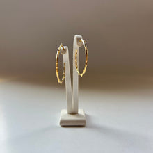 画像をギャラリービューアに読み込む, 🔹サージカルステンレス🔹 コーラルフープピアス / ゴールドメッキ (鏡面)