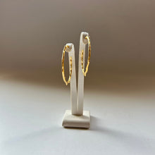 画像をギャラリービューアに読み込む, 🔹サージカルステンレス🔹 コーラルフープピアス / ゴールドメッキ (つや消し)