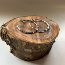 画像をギャラリービューアに読み込む, 🔹サージカルステンレス🔹 コーラルフープピアス / 鏡面