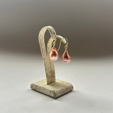 画像をギャラリービューアに読み込む, 淡水カラーパールの1粒ピアス