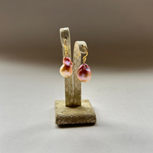 画像をギャラリービューアに読み込む, 淡水カラーパールの1粒ピアス