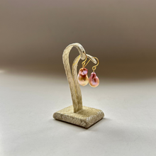 画像をギャラリービューアに読み込む, 淡水カラーパールの1粒ピアス