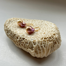 画像をギャラリービューアに読み込む, 淡水カラーパールの1粒ピアス