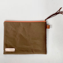 画像をギャラリービューアに読み込む, ポーチ Lサイズ *サンゴ&シェル柄(ブルー)